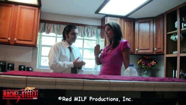 Stepfamily Taboo Foursome - MILF Rachel Steele and Teen Mystick Moons in Company Takeover Sex - veryfreeporn.com - Britain on freevids.org