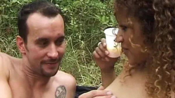 Fantastic French amateur Alycia Lopez outdoor anal and blowjob hardcore - veryfreeporn.com - France on freevids.org