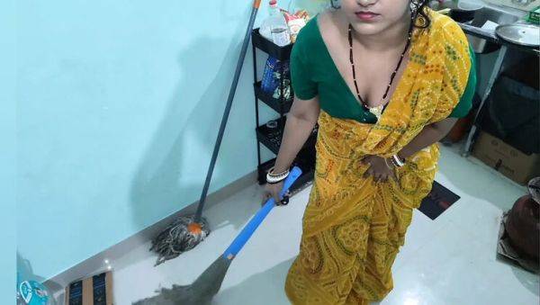 Indian Maid Shraddha Pandey Fucks Owner For Advance Money - Horny Desi Bhabhi Deep Throat Blowjob & Doggy Style Sex - veryfreeporn.com - India on freevids.org