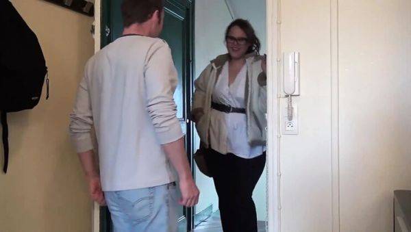 Marion Von Belgarce Casting Gangbang with Teen BBW Blowjob and Piercing - veryfreeporn.com - France on freevids.org