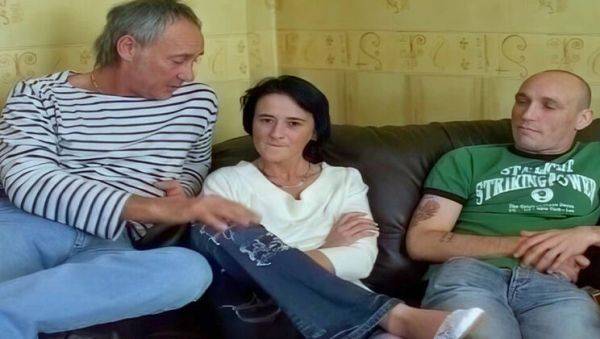 Petite Housewife Makeover for Threesome with Ben Dover - Amateur MILF Blowjob & Fingering - porntry.com - Britain on freevids.org