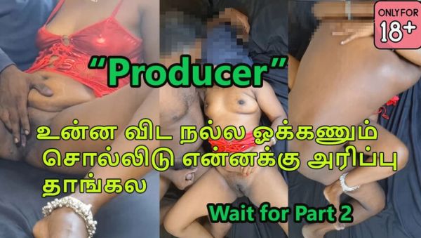 Desi Tamil Bhabi Spreads Legs for Cameraman to Boost Her Career - xxxfiles.com - India on freevids.org