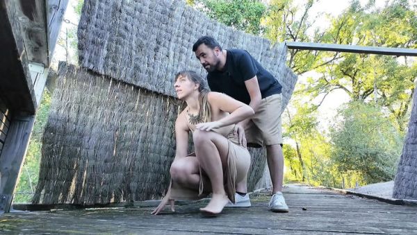 Amateur Hungarian MILF Anal Fuck in Hunting Hut with Big Natural Tits - porntry.com - France - Hungary on freevids.org