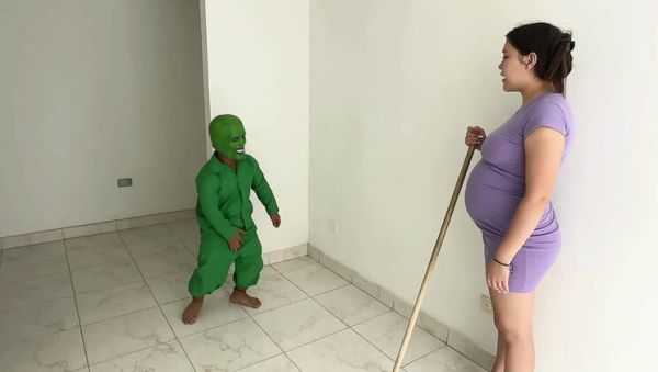 Horny Monster Fucks Pregnant Latina Hard - Anal & Blowjob with Julianaburning - porntry.com - Spain - India on freevids.org