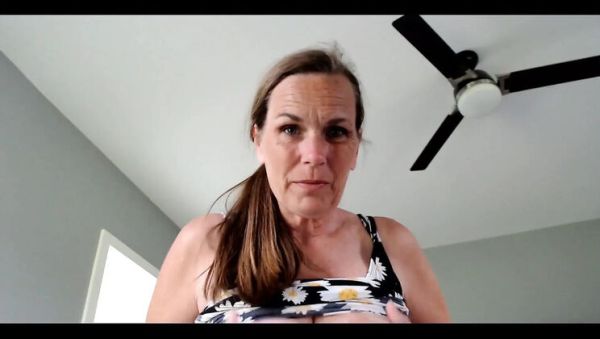 Best Friend's Girl Sneaks In For You - KimitheMilfMommy Shows Saggy Tits Dangling In Your Face - porntry.com - Britain on freevids.org