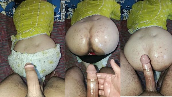 Desiwife Hot Anal Fuck with My Big Cock in Oily Ass Doggy Style - porntry.com - Britain on freevids.org