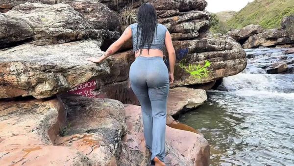 Jenifer Play Fucks Stranger By River While Friends Wait - Big Tits Teen Gets Facial - porntry.com - Spain - Argentina - Colombia on freevids.org