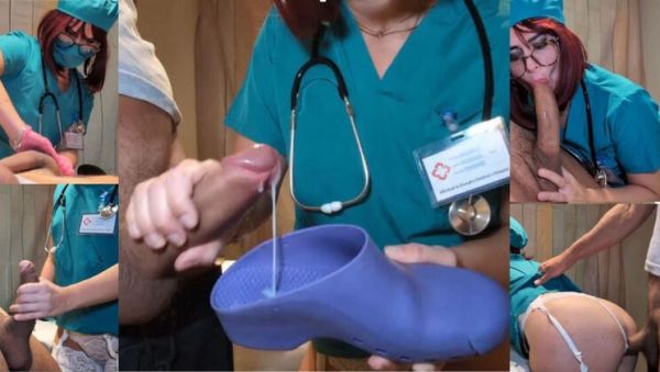 Hot Italian Doctor Fucks Horny Patient - Nurse Sex in Hospital Uniform - porntry.com - Italy on freevids.org