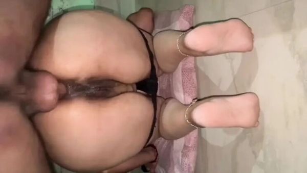 Desi Wife Black Panty Hindi Moaning Anal Doggystyle Hardcore Fuck - veryfreeporn.com - India on freevids.org