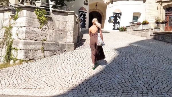 Blonde MILF Selena Enjoys Homemade Sex After Walk - Blowjob & Creampie - xxxfiles.com on freevids.org