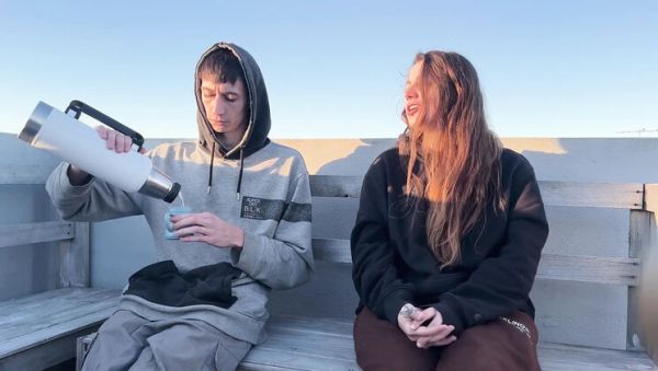 Neighbors Watch Me Suck Cock Outdoor - Latina Teen Blowjob & Creampie - xxxfiles.com - Spain - Argentina on freevids.org