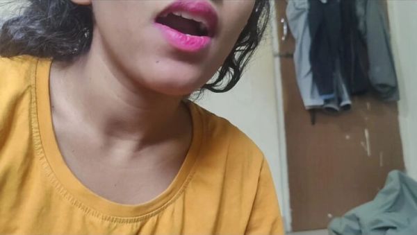 Pink Lips Telugu Teen Sister Brutal Face Fuck Cum in Mouth - veryfreeporn.com - India on freevids.org