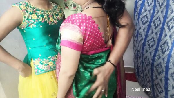 Indian Desi Threesome with Neelimaa - Big Ass, Homemade Group Sex - veryfreeporn.com - India on freevids.org