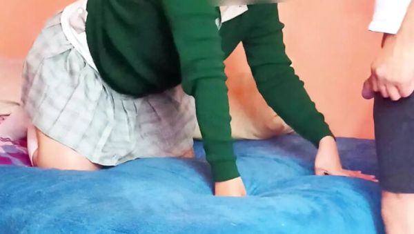 Innocent Schoolgirl Aline Begs To Keep Uniform On During Steamy Step-Sibling Session - Teen Stockings & Big Ass Doggy - xxxfiles.com - Mexico - India - Japan on freevids.org