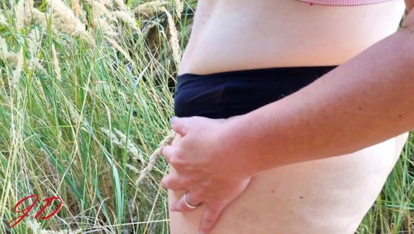 JuicyDream Horny Wife Fingering Pussy Close-Up in Forest Outdoor 4K - xxxfiles.com - Germany on freevids.org