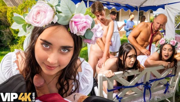 Hot Brunette Bride Sofia Lee Public Anal Sex Outdoor Wedding Group Fuck HD 1080p - veryfreeporn.com on freevids.org