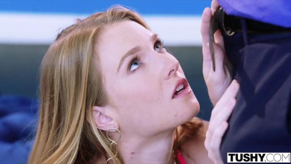 Blonde Teen Ashley Lane Gets Her Ass Fucked by Mick Blue in Tushy Threesome - xxxfiles.com - Britain on freevids.org