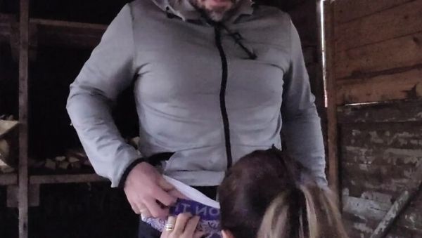 Horny Wife Gets Fucked Doggy Style While Chopping Wood Outside - Amateur Homemade HD - porntry.com - Britain - Italy - Sweden on freevids.org