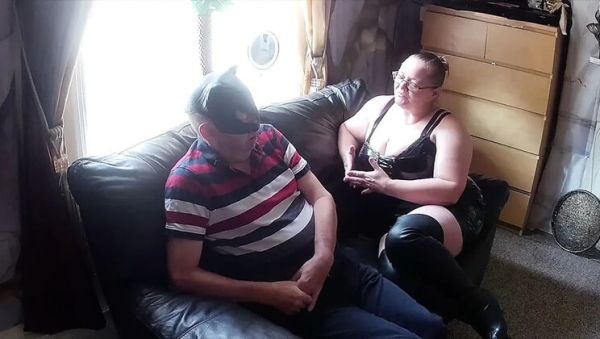 Part 1: Domina Satana Sissifies Slave Andrew in Kinky Femdom Interview - Mature BBW BDSM - porntry.com - Britain on freevids.org