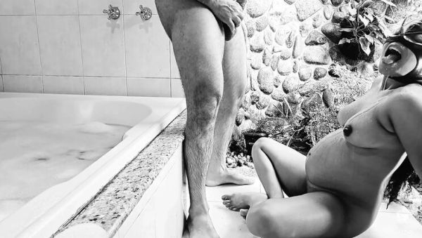 Pietro Montoya Pissing In Mouth And Fucking Pregnant Slave In Vintage Mode - porntry.com - Usa on freevids.org