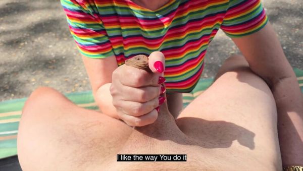 Busty Misses Jenny Outdoor Blowjob & Pussy Eating in Park - porntry.com - Poland on freevids.org