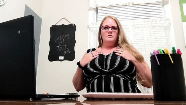 Naughty Teacher Nichole Madison JOI in Office - She's Pregnant With Your Baby! - veryfreeporn.com - Britain on freevids.org