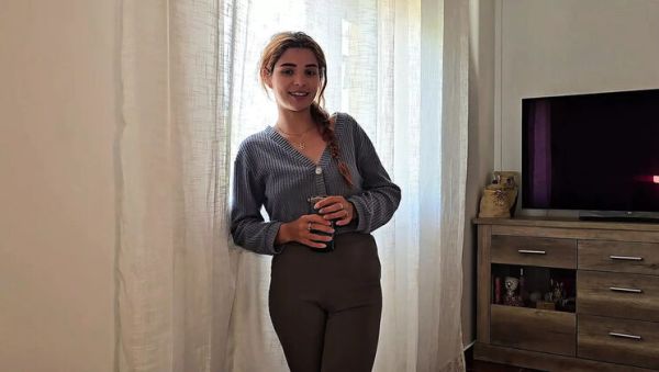 Stepdad Catches Me Watching Porn - Horny Amateur Blowjob & Rough Sex with Latina Step Sister - xxxfiles.com - Spain on freevids.org