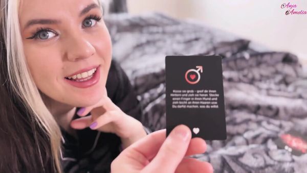 German Teen Anja Amelia Kinky Game Surprise Creampie Ending - porntry.com - Germany on freevids.org