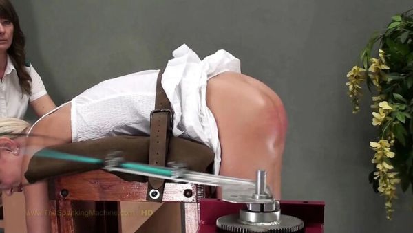 Blonde Teen Lola Spanked Hard by Machine - Ass Whipping Punishment - xxxfiles.com - Germany on freevids.org