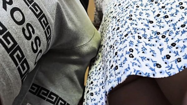 Almost Caught on Subway! Stranger Cums Hard in Panties - Teen Groped & Creampied - veryfreeporn.com - India - Japan on freevids.org