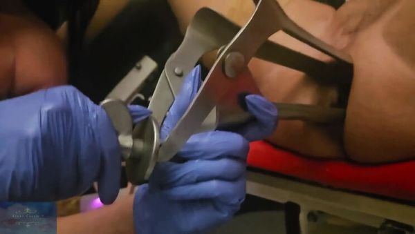 German Mistress Luciana Rough Anal Fisting & Speculum with Slave - veryfreeporn.com - Germany on freevids.org