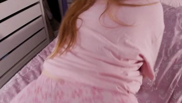 Morning Face Fuck & Cum on Step Sister's Big Booty - Nini Divine - xxxfiles.com - Britain - France on freevids.org