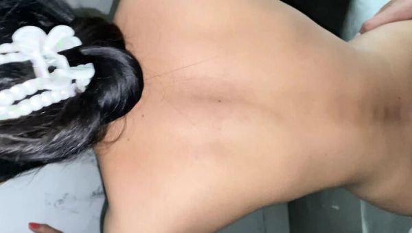 Desi Girlfriend Bathroom Fuck and Pee Fun with Desifilmy45 - porntry.com - India on freevids.org