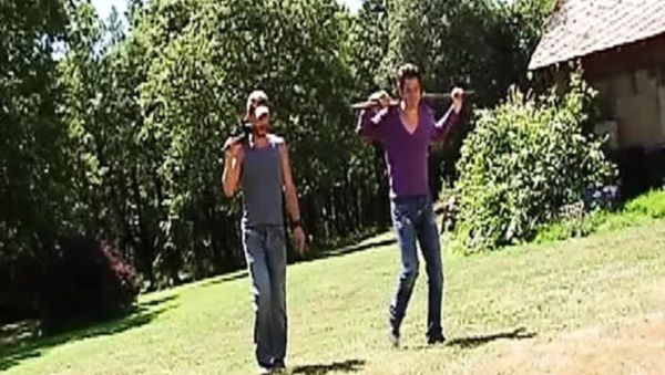 Horny French Babe Eats Cum After Hardcore DP Threesome Outdoor - xxxfiles.com - France on freevids.org