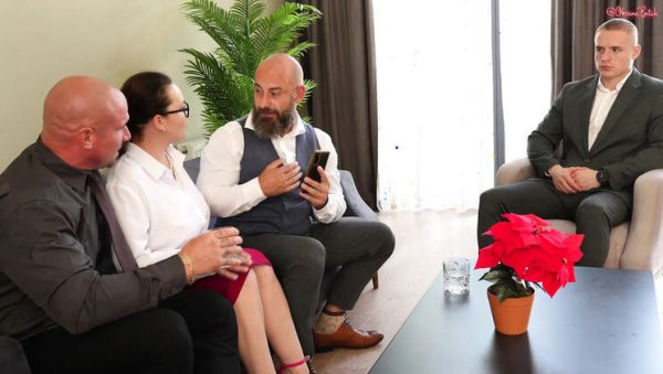 Hot Secretary Gets Double Fucked by Boss and Client in Office Threesome - xxxfiles.com - Britain on freevids.org