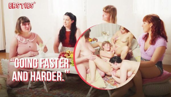 Hot Lesbian Workshop: 4 Sexy Ladies Learn Oral Sex Techniques on Laney Day - xxxfiles.com - Britain - Germany on freevids.org