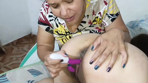 First Time Lesbian Sex with Horny Neighbor - Milfcaliente69 and Sumisadulce69 Pussy Licking and Screaming Orgasm - porntry.com - Spain - Japan - Colombia on freevids.org