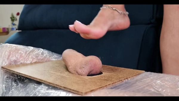 KiffaFeet Latina Goddess Stomps Slave Cock - Rough Footjob & Fetish Trampling - porntry.com - Spain on freevids.org