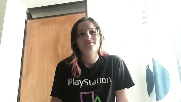 My Blonde Stepsister Catches Me Jerking Off and Makes Me Cum in Her Mouth - Part 1 - Ashleysoy2 Swallows - porntry.com - Spain - Colombia on freevids.org