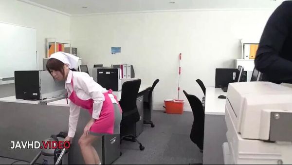 Chihiro Akino Hot Asian Office Lady Gives Deep Blowjob and Gets Creampie - veryfreeporn.com - Japan on freevids.org