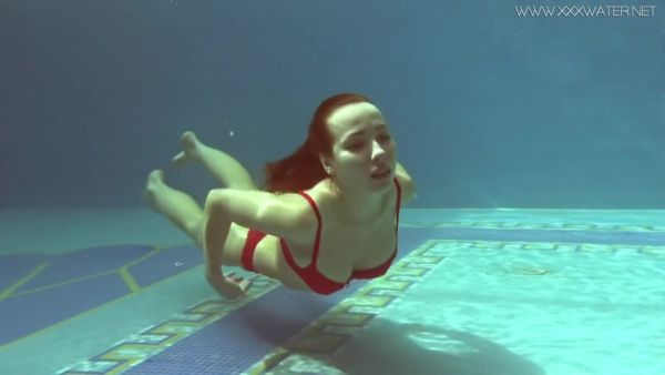 Juicy Russian Babe In The Pool - Lina Mercury - upornia.com - Russia on freevids.org