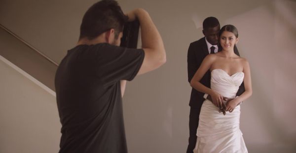 A stunning bride, Sophia Leone, rides a massive black cock with incredible passion. - alphaporno.com on freevids.org