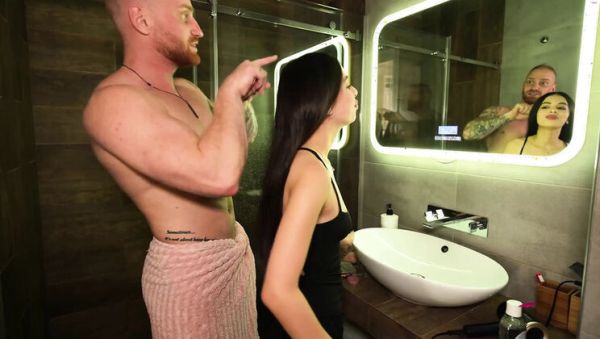 Step Sister Home Party Turns Wild - Big Dick Game with Small Pussy Fucking - porntry.com on freevids.org