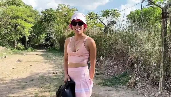 Lynn Scream Outdoor Sex with Classmate - Deep Throat Blowjob and Creampie in the Woods - porntry.com - Spain - Argentina on freevids.org