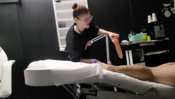 LuTosT Massage Turns Wild: Femdom Pegging Makes Him Fall Over on Sofa - veryfreeporn.com on freevids.org