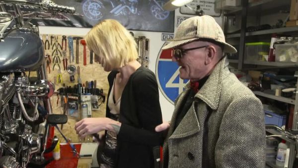 Sexy Blonde Sina Longleg Hard Fuck on Floor with Tattoos - porntry.com on freevids.org