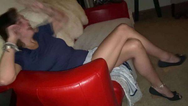 Agness Laughs at Cuckold Donald After He Plays Alone - Amateur MILF Creampie & Femdom Fun - veryfreeporn.com on freevids.org