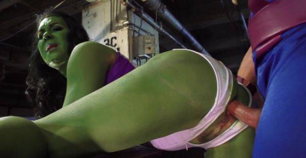 Dashing woman in greed loudly begs for more while she tries DC role play - alphaporno.com on freevids.org