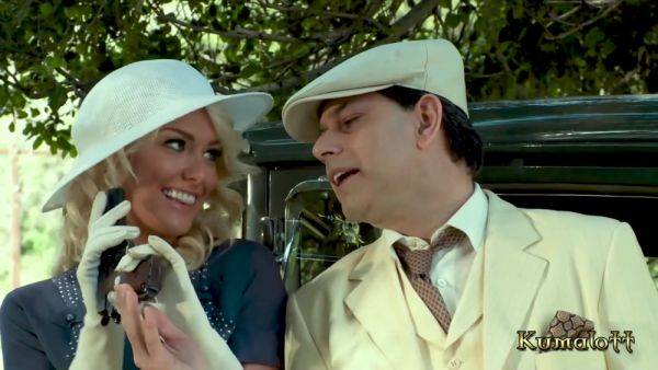 Natasha Marley A Huge Tits Blonde Tinder Date Is Banged Outdoor Hard By Paul Chaplin - videomanysex.com on freevids.org