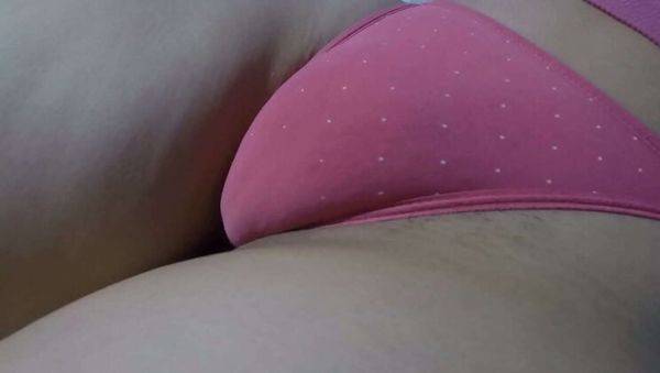 Inmymound Teases in Panties, Reveals Hairy Puffy Pussy on Bed - Panty Fetish & Tight Pussy Play - xxxfiles.com on freevids.org